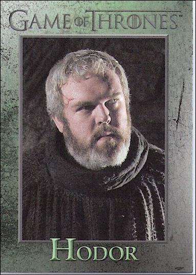 Game of Thrones: Season One (Base Set) card 41 Hodor