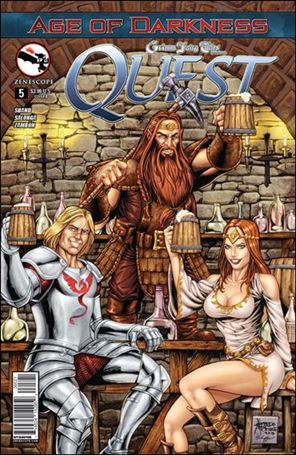 Grimm Fairy Tales Presents Quest issue 5-B Alfredo Reyes Cover