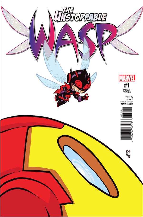 Unstoppable Wasp (2017) issue 1-D Skottie Young Baby Cover
