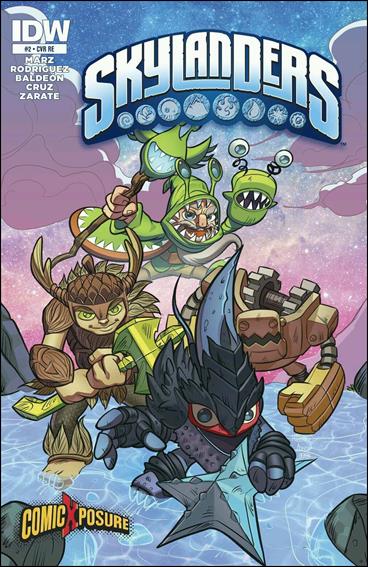 Skylanders issue 2-C Massimo Asaro ComicXposure Cover