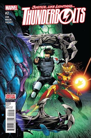 Thunderbolts (2016) issue 2 Jon Malin Cover