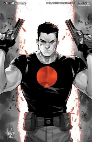 Black White & Bloodshot issue 2-D Mirka Andolfo Virgin 1:10 Cover
