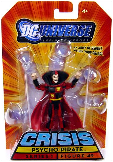DC Universe: Infinite Heroes - Crisis (Series 1) figure 49-B Psycho Pirate (Unmasked)