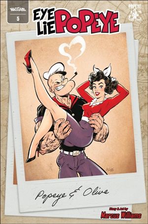 Eye Lie Popeye issue 5-D Andrew Tarusov Cover