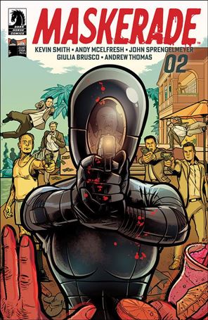 Maskerade issue 2 John Sprengelmeyer Cover