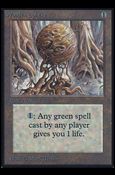 Magic the Gathering: Limited Edition Alpha (Base Set) card 276 Wooden Sphere