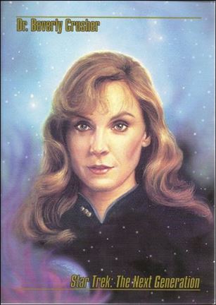 Star Trek Master Series: Series 1 (Base Set) card 15 Dr. Beverly Crusher