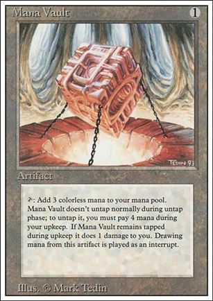 Magic the Gathering: Revised (Base Set) card 264 Mana Vault