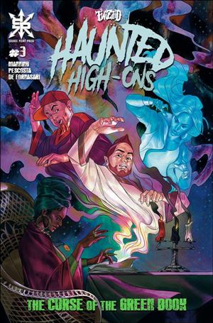 Twiztid Haunted High-Ons: The Curse of the Green Book issue 3-B Keyla K. Valerio Cover