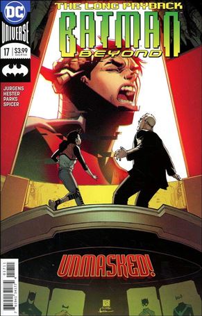 Batman Beyond (2016) issue 17 Bernard Chang Cover