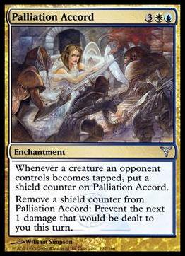 Magic the Gathering: Dissension (Base Set) card 122 Palliation Accord