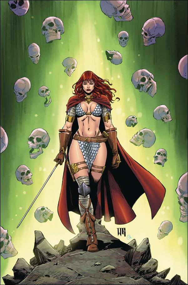 Red Sonja (2023) issue 13-J Walter Geovani Virgin 1:15 Cardstock Cover