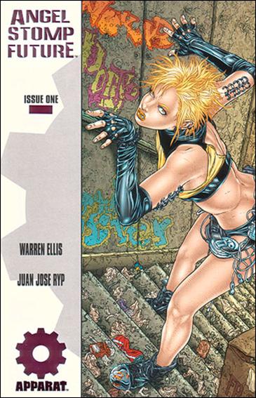 Warren Ellis' Angel Stomp Future issue 1-B Purple Foil Cover