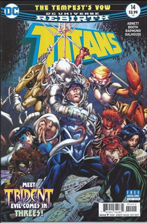Titans (2016) issue 14 Brett Booth Cover