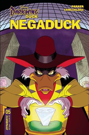 Negaduck issue 5-B Drew Moss Cover