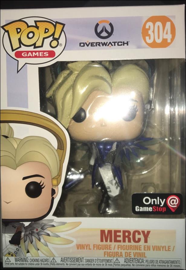 POP! Games figure 304 Mercy (Gamestop Exclusive)