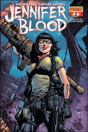 Jennifer Blood (2011) issue 2-D Johnny Desjardins 1:20 Cover