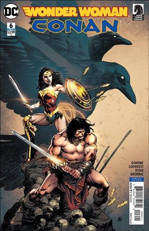 Wonder Woman/Conan issue 6-B Ivan Reis Cover