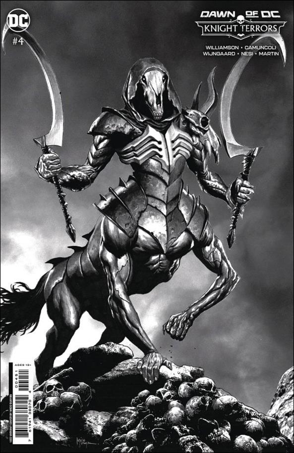 Knight Terrors issue 4-F Mico Suayan 1:50 Cardstock Cover
