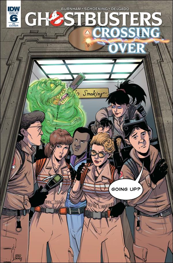 Ghostbusters: Crossing Over issue 6-C Brian Schearer 1:10 Cover