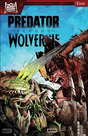 Predator vs. Wolverine issue 1-D Steve McNiven Cover