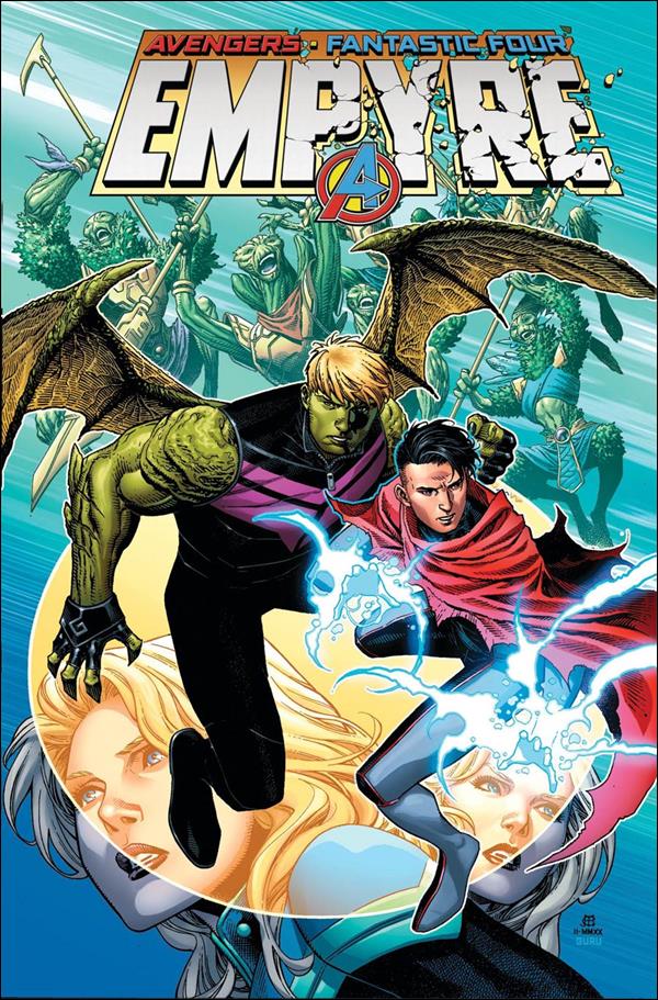Empyre Omnibus issue nn-B Jim Cheung Direct Market Cover