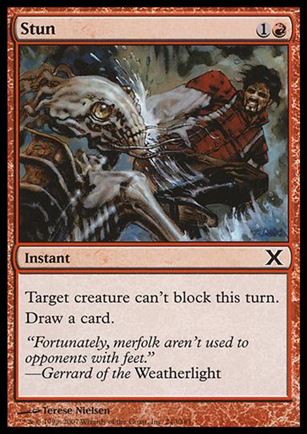 Magic the Gathering: 10th Edition (Base Set) card 240 Stun