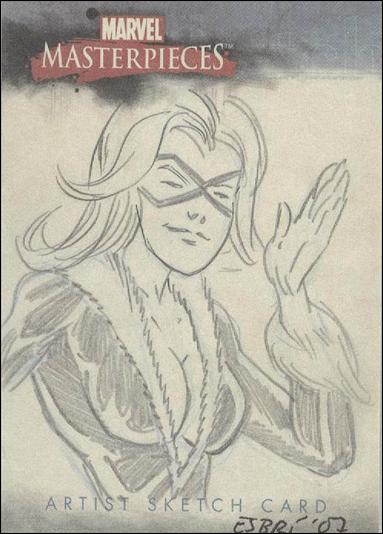 2007 Marvel Masterpieces (Sketch Card Subset) card DE David Esbri 1/200
