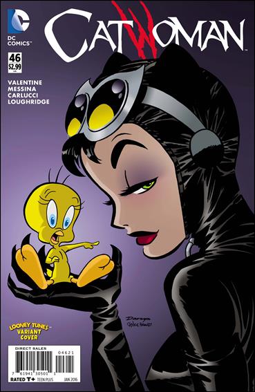 Catwoman (2011) issue 46-B Darywn Cooke & Spike Brandt Looney Tunes Cover