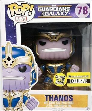 POP! Marvel figure 78-B Thanos (Glow-in-the-Dark)