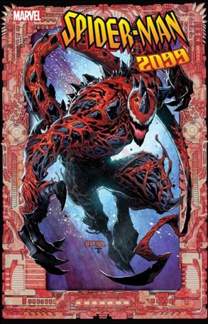 Spider-Man 2099: Dark Genesis issue 1-B Ken Lashley Frame Cover