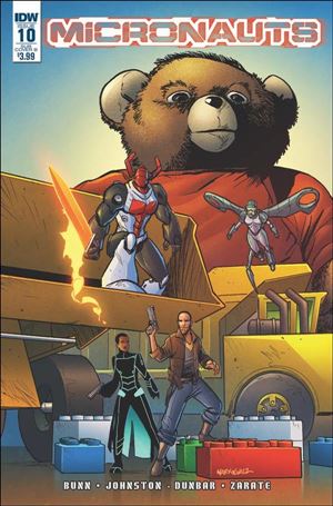 Micronauts (2016) issue 10-C Adam Markiewicz Subscription Cover