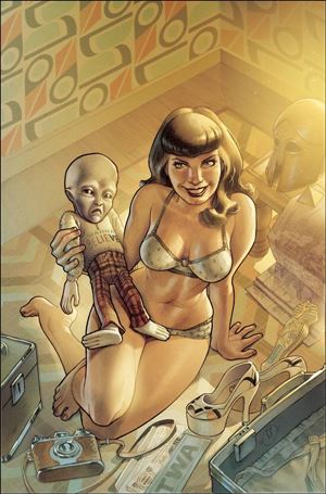 Bettie Page: The Alien Agenda issue 1-T Stephane Roux 1:50 Virgin Cover