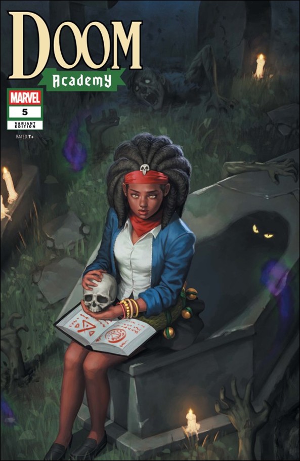 Doom Academy issue 5-C Woo-Chul Lee Zoey Laveau Cover