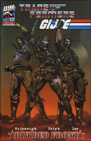 Transformers/G.I. Joe: Divided Front issue 1-D Pat Lee 