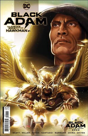 Black Adam - The Justice Society Files: Hawkman Cover Image 1