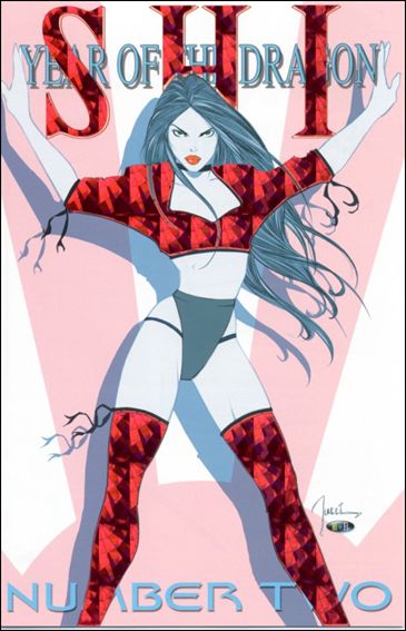 Shi: Year of the Dragon issue 2-D Young & Deadly Red Foil Cover
