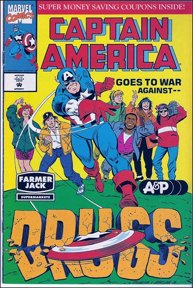 Captain America Goes to War Against Drugs issue 1-C Farmer Jack Cover