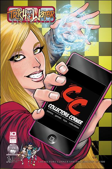 Trish Out of Water issue 1-D16 Giuseppe Cafaro Collectors Corner Cover 1/1500