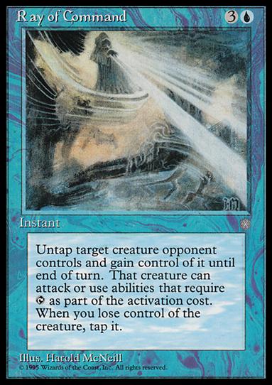 Magic the Gathering: Ice Age (Base Set) card 92 Ray of Command