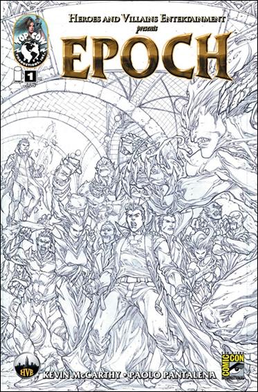 Epoch issue 1-B Paolo Pantalena San Diego Comic-Con Sketch Cover