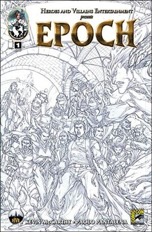 Epoch issue 1-B Paolo Pantalena San Diego Comic-Con Sketch Cover