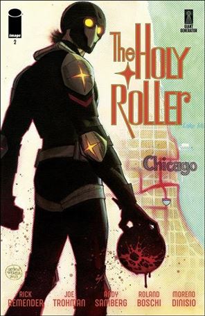 Holy Roller issue 2-B Andrew Robinson 1:10 Cover