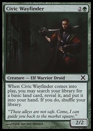 Magic the Gathering: 10th Edition (Base Set) card 255 Civic Wayfinder