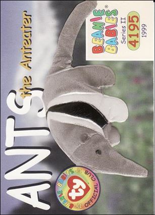 Beanie Babies Series 2 (Base Set) card 152 Ants the Anteater