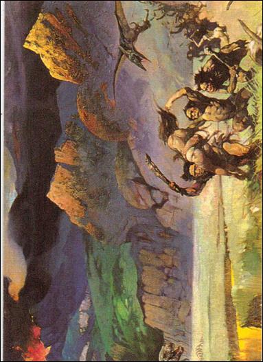 Frazetta (Base Set) card 67 Young World