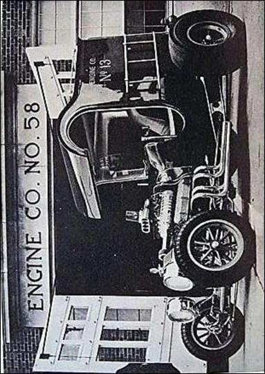 Hot Rods and Custom Cars card 11 Fire Truck #13