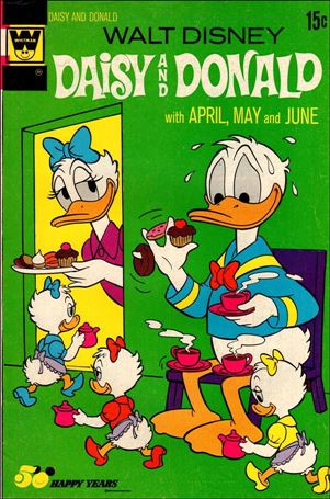 Daisy and Donald issue 1-B Whitman Cover