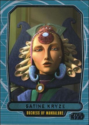 Star Wars Galactic Files (Base Set) card 239 Satine Kryze Duchess of Mandalore