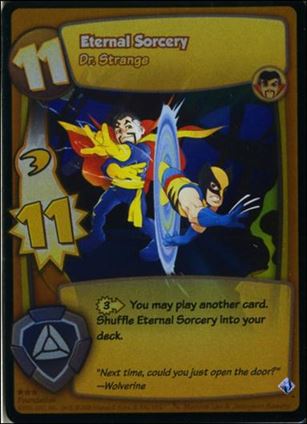 Super Hero Squad (Base Set) card 56 Eternal Sorcery - Dr. Strange